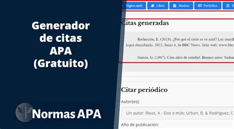 generador para citar en apa|Generador de Citas APA Gratuito [Actualización 2025]。